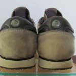 Mens sz 9.5 M gray leather Diesel 978 athletic sneakers tennis shoes