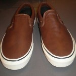 Vans Aged Leather Slip-On – Rare Brown