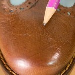COLE HAAN Men’s Nike Air Blue Brown Leather Oxford Wingtip Dress Shoes Size 9 M