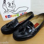 Cole Haan City Mens Black Leather Tassel Loafers Shoes 8.5 E