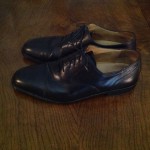 COLE HAAN City Black Leather Casual Dress Shoe Oxford, Mens sz 12.5 13D