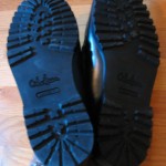 Cole Haan country mens shoes Black Leather Loafer size 10 1/2 M Vibram Sole New