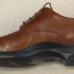 Excellent Cole Haan Men’s Brown Leather Oxford Lace up Shoes Nike Air Size 9 M
