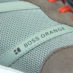 $225 Hugo Boss ORANGE Label Sneakers Tan Brown Mens Shoes 12 45 Trainers 11.5