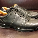 Men’s Cole Haan leather Sneakers 9M Black Shoes Nike Air