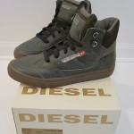 Diesel Claw King Fashion Sneakers Cow Leather $175 Retail Sizes 10.5