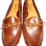 New COLE HAAN GUNNISON BROWN LEATHER MOCCASIN SHOES SLIP ON LOAFERS 13 M