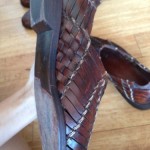 Mens COLE HAAN RESORT Brown Leather Slip-On Loafers 9.5 M