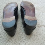 Vintage Cole Haan Black Leather Loafers 10M, Made in Italy