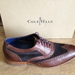 Cole Haan Air Colton Wingtip Casual Oxford Dark Brown Sz. 11