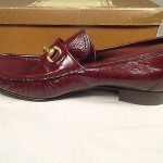 VTG Cole Haan Imperial Grade Patent Leather Horsebit Loafer 9 N