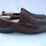 COLE HAAN BROWN LEATHER SLIP ON LOAFERS SIZE 10.5 MEDIUM