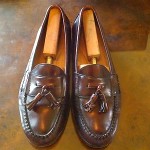 “VINTAGE” SHARP & CLASSY “MAHOGANY” COLE HAAN “PINCH TASSEL LOAFER SZ9(E)