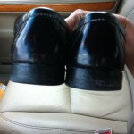 Cole Haan Size 9 1/2 Mens  Burgundy Penny Loafers