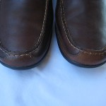 COLE HAAN BROWN LEATHER SLIP ON LOAFERS SIZE 10.5 MEDIUM