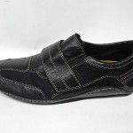 COLE HAAN MENS CASUAL SNEAKERS BLACK LEATHER SHOES SIZE 10 M