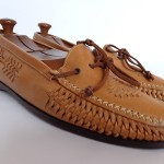 COLE HAAN COUNTRY WEAVE LEATHER LOAFERS 13M