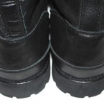 Men’s DIESEL Workmate II Classic Black Leather Ankle Boots Sz 10.5 / EU 44