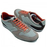 $225 Hugo Boss ORANGE Label Sneakers Tan Brown Mens Shoes 12 45 Trainers 11.5