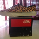 Mens Vans Authentic Leopard Sz 9.5 / Womens Sz 11 NIB Deadstock Era
