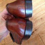 Bragano Cole Haan Pair of Mens Loafers Brown Colors Leather Shoes Italy Size 9.5