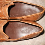 Cole Haan Mens Tan Leather Penny Loafers Size 10 M