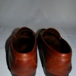 Mens Shoes COLE HAAN  Brown Oiled Leather Casual Slip On Penny Loafers Sz 11 D