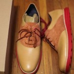 Men’s COLE HAAN Lunargrand Sz 11.5 SADDLE Shoes NEW RED/TAN
