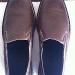 COLE HAAN AIR STRATTON SLIP ON SHOES MENS 10 US NIB BROWN LEATHER $198