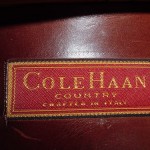 COLE HAAN COUNTRY made in ITALY Brown Leather Loafer/Boat Shoe Mens 8 D