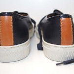 HUGO BOSS Selection Mens Shoes Fashion Navy Leather Sneakers  Eur 43, US 10