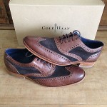 Cole Haan Air Colton Wingtip Casual Oxford Dark Brown Sz. 11