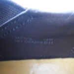 COLE HAAN  DARK BROWN LEATHER SLIP ON  LOAFERS  MENS SIZE 9.5 MEDIUM