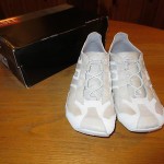 Men’s Diesel Off White Leather Sneakers Size 12