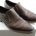 COLE HAAN NIKE AIR Mens Brown Leather Slip-On Loafers US 12M 