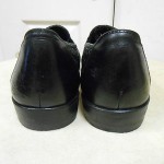 COLE HAAN BRAGANO BLACK WOVEN LEATHER DRIVING SHOES MENS 10.5 W