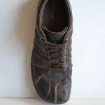 Men’s Diesel ‘Clemente’ Chocolate Brown Leather Fashion Sneakers, size 9 M