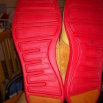 Cole Haan Lunargrand Saddle 8.5 Tan Red Lunarlon Flyknit