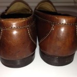 COLE HAAN Mens Pinch Tassel Loafers Shoe Mahogany Leather 7.5 D Nice EUC Italy