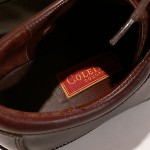 Men Cole Haan Brown Leather Lace Up Shoes Size 9.5 Very Nice Shoes