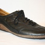 COLE HAAN NIKE AIR Mens 11 OXFORDS SHOES Black Leather Driving Sneakers NICE