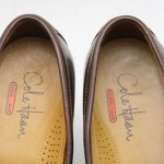 Mens shoes COLE HAAN Nike AIR brown leather moccasin DRIVING LOAFERS sz 9.5 M