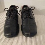 Mens Cole Haan Black Brown Two Tone Oxford Shoes – Size 10