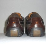BOSS Hugo Boss Men’s Size 43 / 10 Brown Leather & Suede Fashion Sneakers Shoes