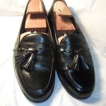 Men’s Cole Haan Bragano Black Tassel Loafers Size 11.5 M Made in Italy