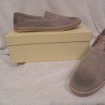 Hugo Boss Boss Orange Grey suede loafers size 10 US/43 EU – #50238451