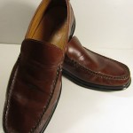 COLE HAAN NIKE AIR Men’s Leather Loafers MEDIUM BROWN Size 8M