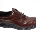 COLE HAAN MENS OXFORD BROWN LEATHER SHOES SIZE 13 M