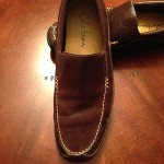Cole Haan Air Tucker Venetian Dark Brown Leather Loafers. Size 9