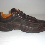 BOSS Hugo Boss Men’s Size 43 / 10 Brown Leather & Suede Fashion Sneakers Shoes